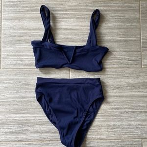 L space high waisted top small bottoms medium